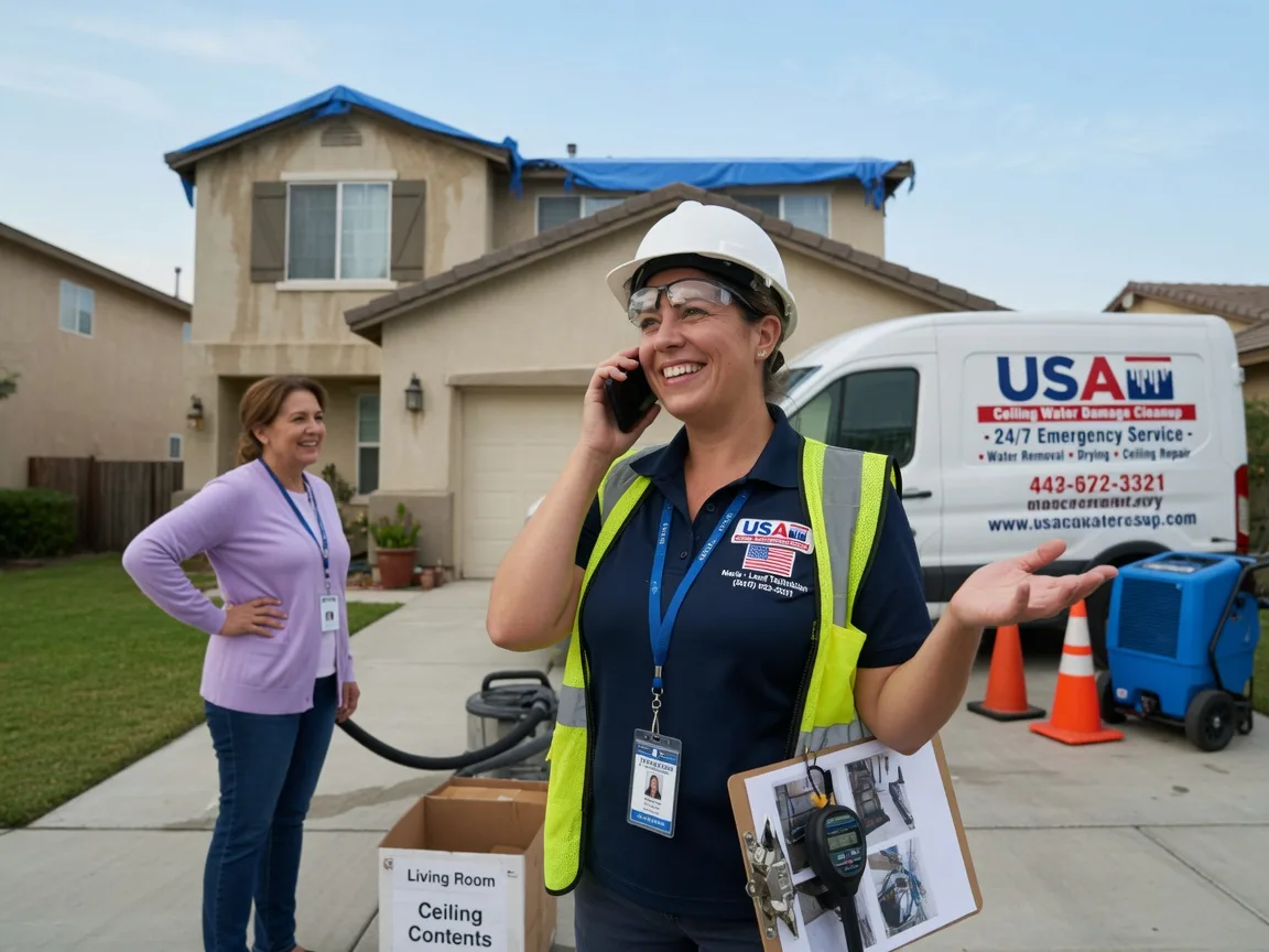 Ceiling Water Damage Restoration Linden, AL FAQs