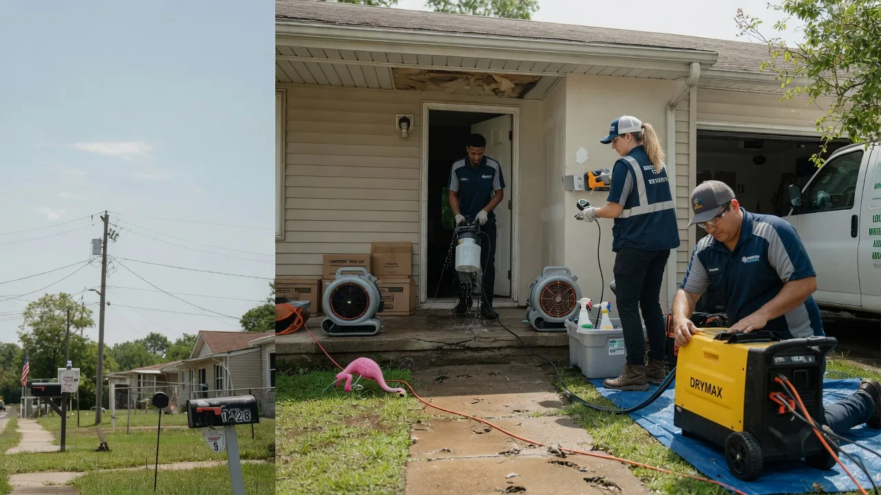 Storm Damage Water Removal in Linden, AL near me